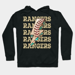 Aesthetic Design Rangers Gifts Vintage Styles Baseball Hoodie